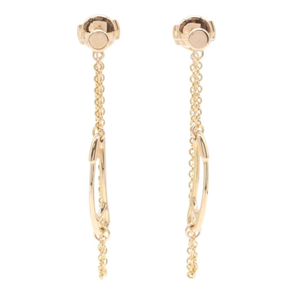 Hermes Mini Punk Earrings, 18K Pink Gold (PG) Jewelry, Women's, Tone